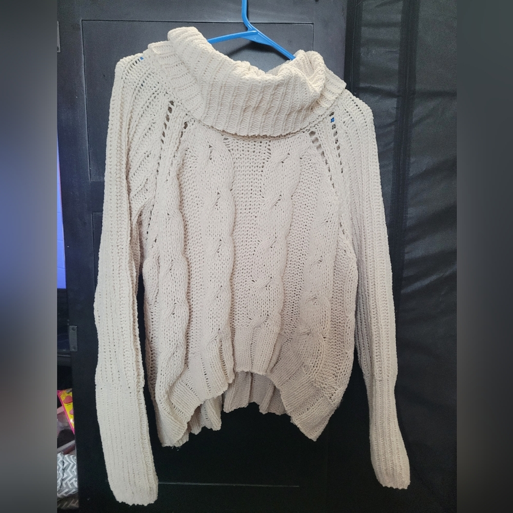 Dr2 Women's Cream Sweater Size Medium